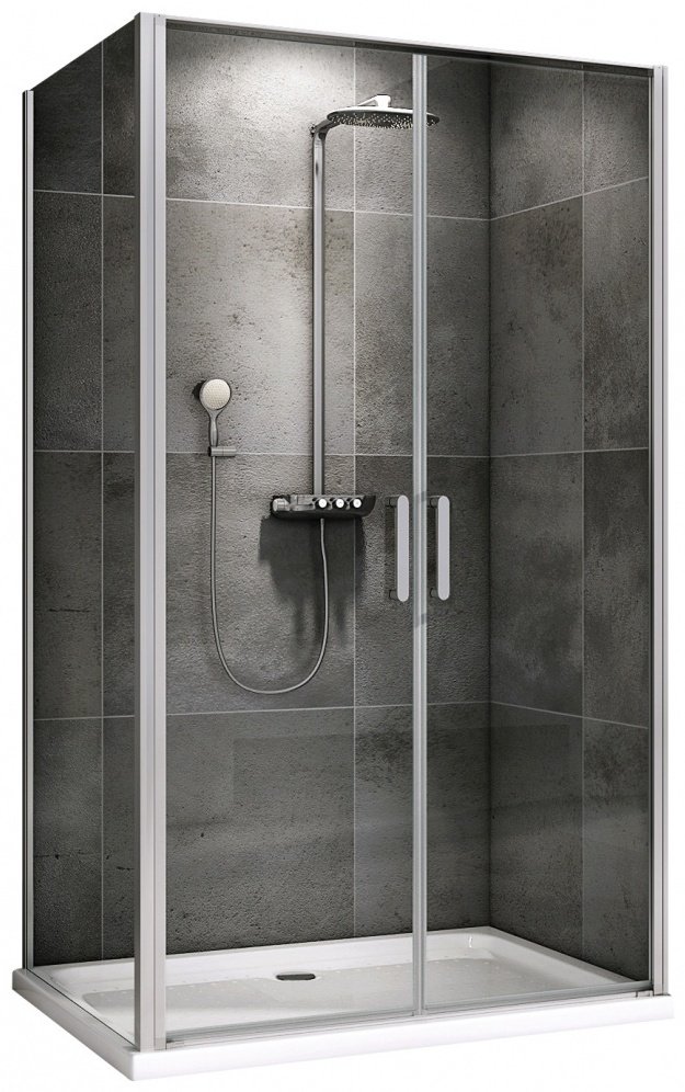 Душевое ограждение Abber двухстенное AG04100C-S75