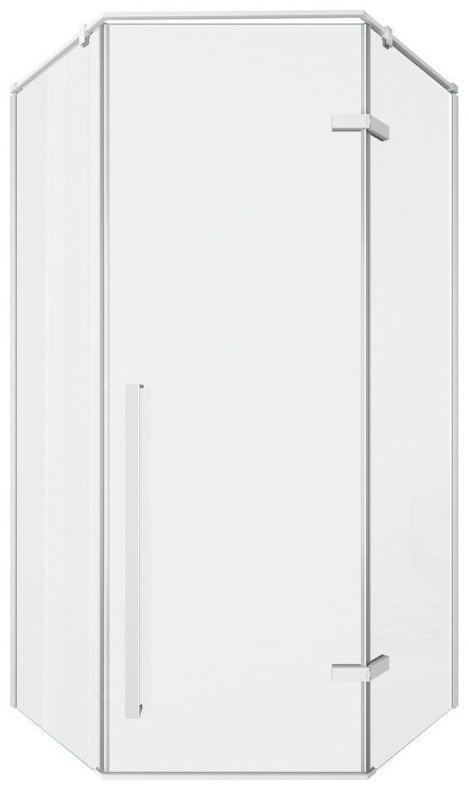 Душевое ограждение Cerutti SPA трехстенное C2AW, 1000х1950 мм купить,NaN