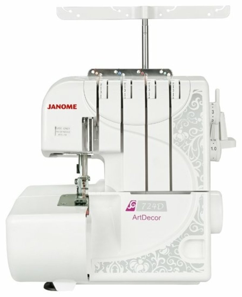Оверлок Janome ArtDecor 724D белый