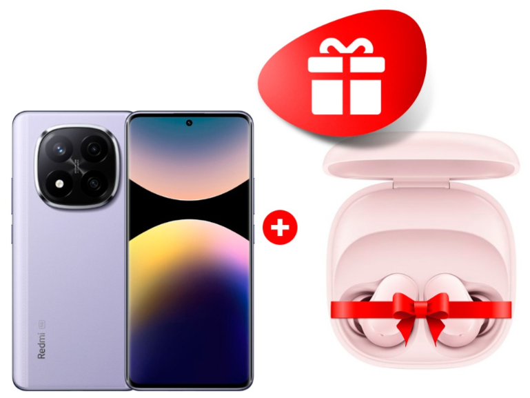 Смартфон Xiaomi Redmi Note 14 Pro+ 5G 8/256Gb Lavender Purple + подарок купить,NaN
