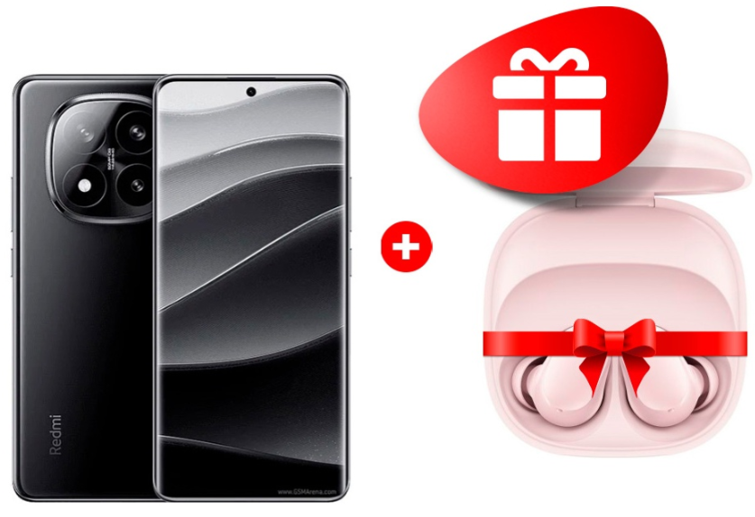 Смартфон Xiaomi Redmi Note 14 Pro+ 5G 12/512Gb Midnight Black + подарок купить,NaN