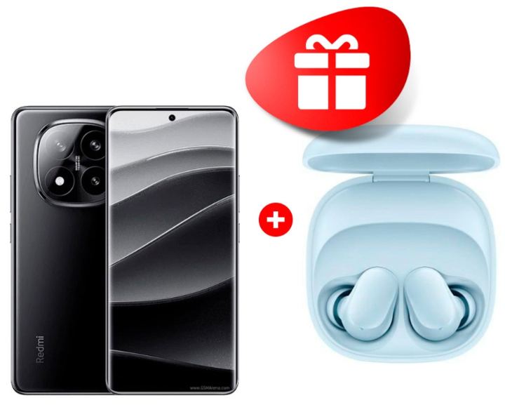 Смартфон Xiaomi Redmi Note 14 Pro+ 5G 12/512Gb Midnight Black + подарок купить,NaN