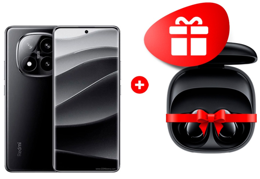 Смартфон Xiaomi Redmi Note 14 Pro+ 5G 8/256Gb Midnight Black + подарок купить,NaN