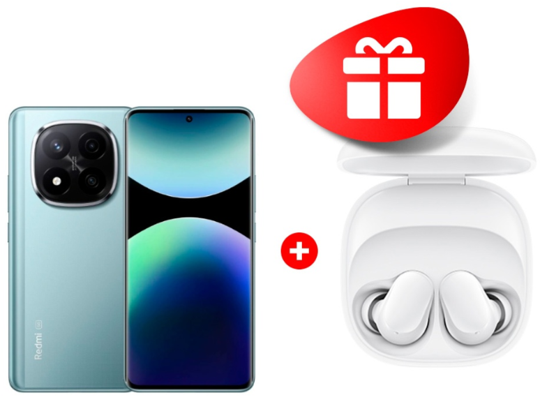 Смартфон Xiaomi Redmi Note 14 Pro+ 5G 8/256Gb Frost Blue + подарок купить,NaN