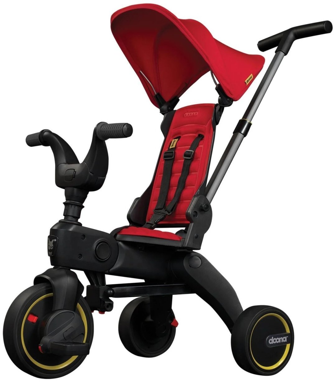 Трёхколёсный велосипед Doona Liki Trike S1 красный