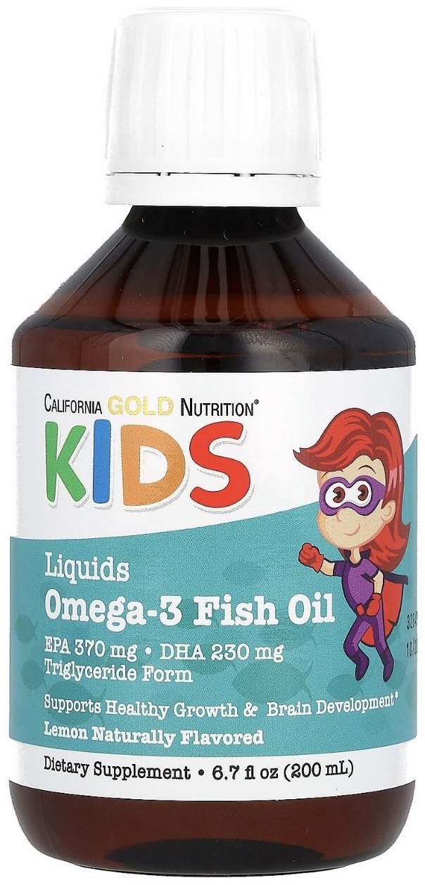 Kids Omega-3 Fish Oil жидкость 200 мл