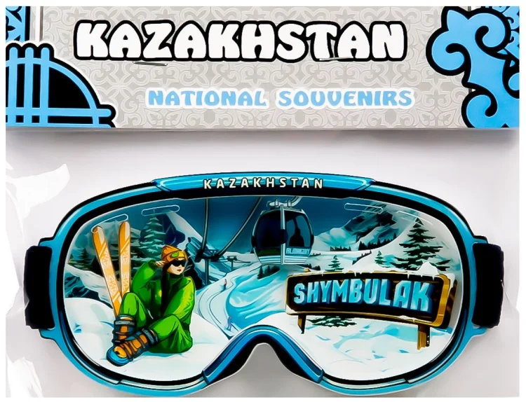 Магнит-сувенир National Souvenirs Shymbulak Казахстан купить,NaN