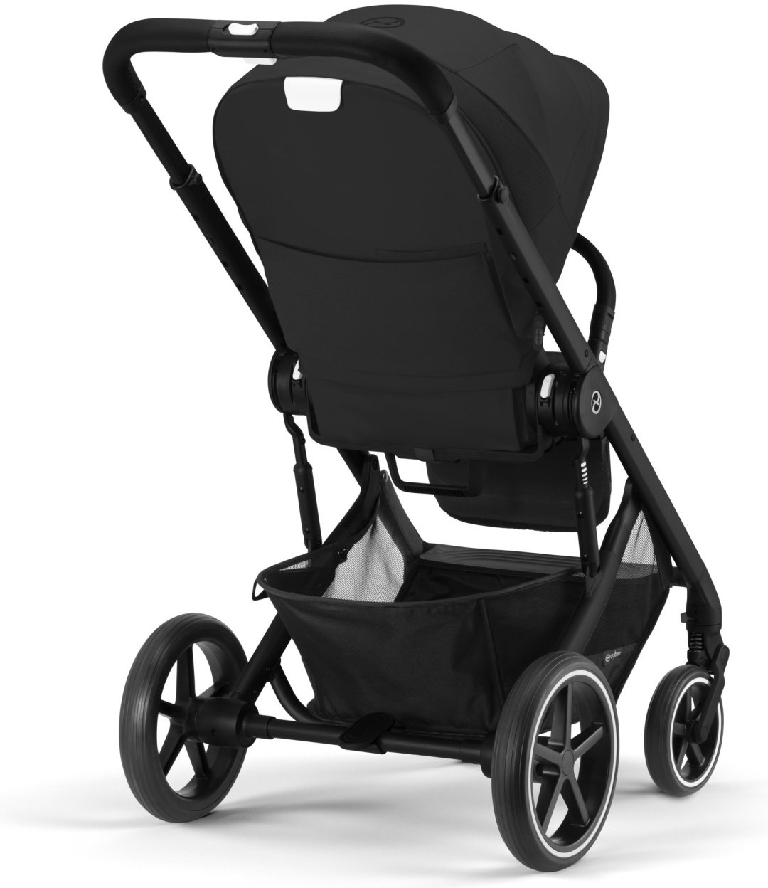 Коляска универсальная 3 в 1 Cybex Balios S Lux BLK, черный, графит