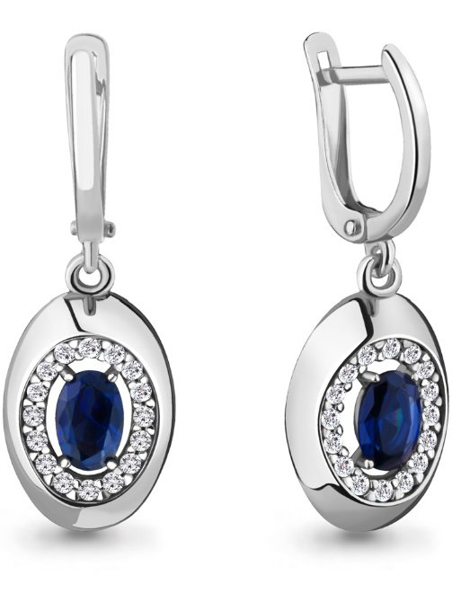 Серьги Aquamarine 48151АБ  купить,NaN