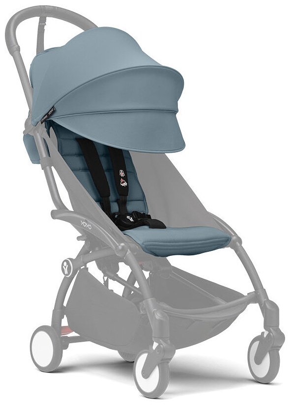 Прогулочный блок для коляски Stokke голубой