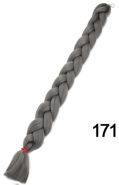 Jumbo Braid канекалон серый женский купить,NaN