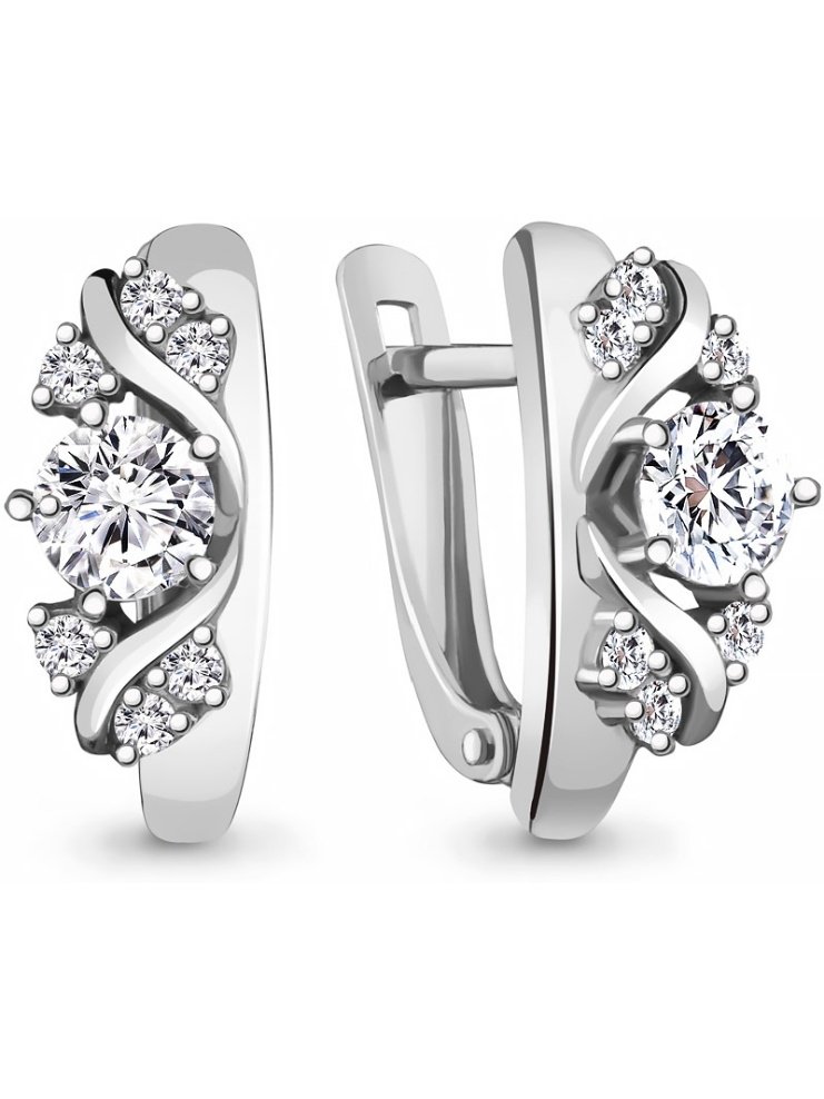 Серьги Aquamarine 48809А  купить,NaN