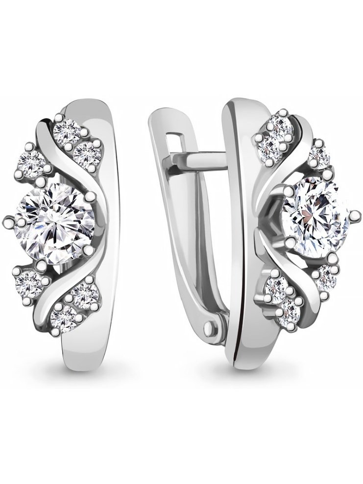 Серьги Aquamarine 48809А  купить,NaN