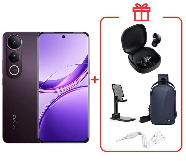 Смартфон Vivo V50 Lite 5G 12/256Gb Phantom Black+подарок купить,NaN