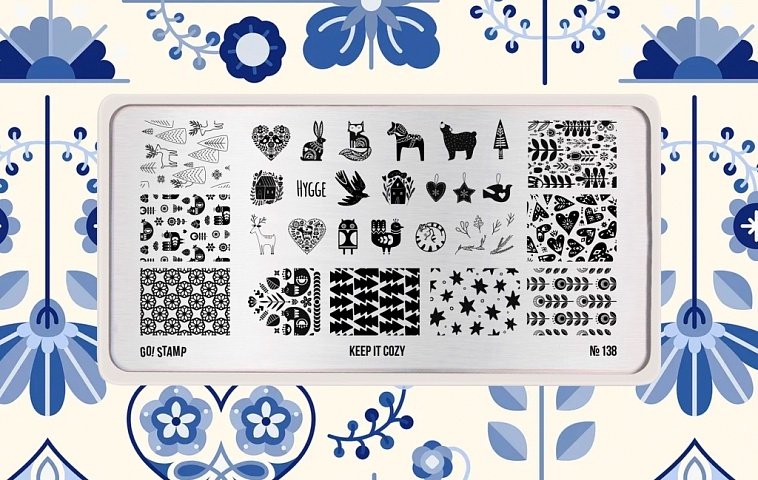 Go! Stamp пластины 138 Keep it cozy купить,NaN