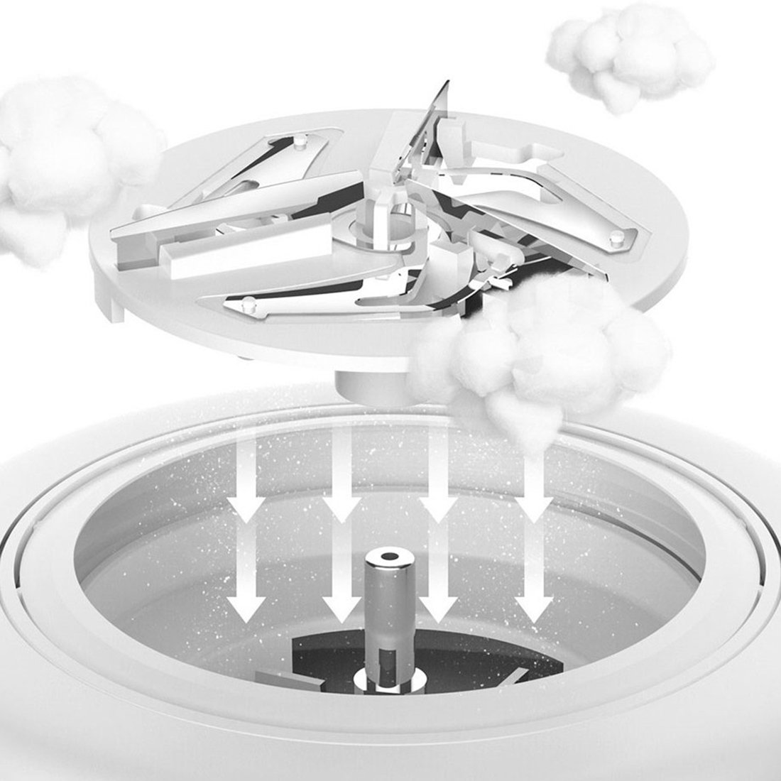 Машинка для удаления катышков Deerma Lint Remover MQ604 белый
