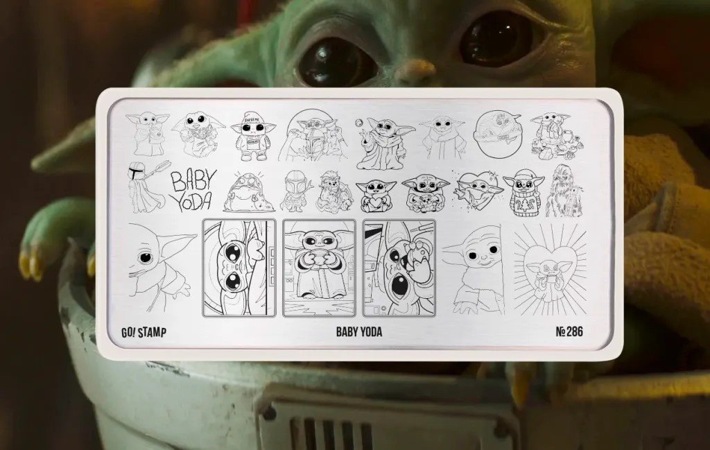 Go! Stamp пластины 286 Baby Yoda купить,NaN