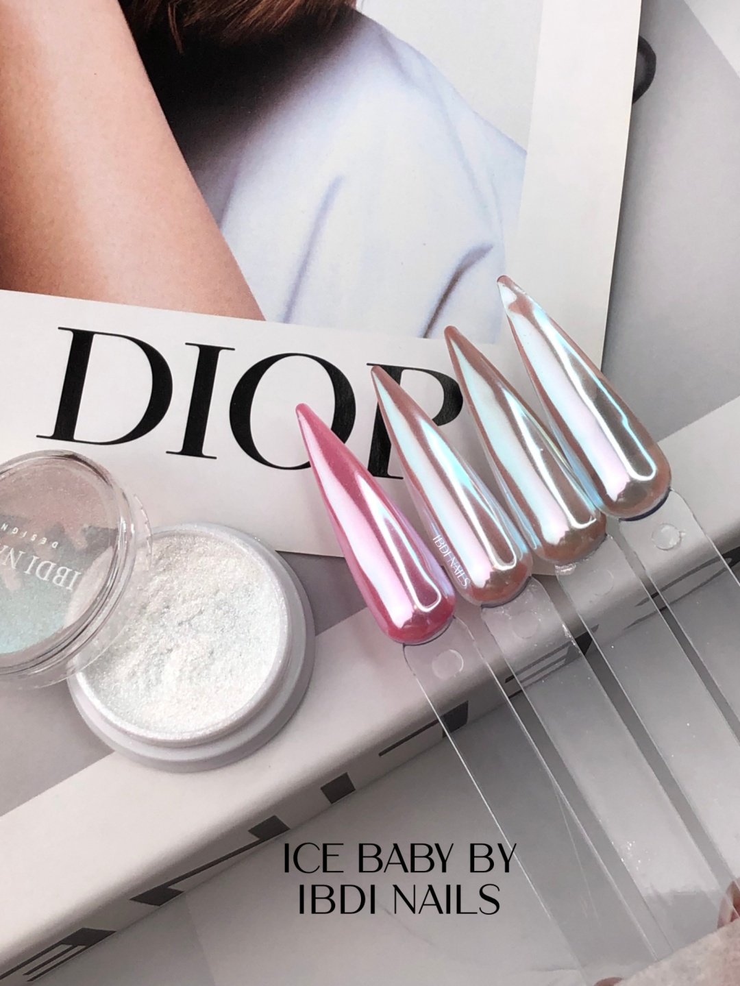 IBDI Nails втирка Пигмент ICE BABY 1 шт купить,NaN