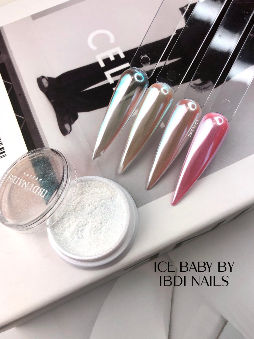 IBDI Nails втирка Пигмент ICE BABY 1 шт купить,NaN