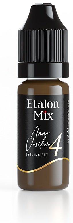 Etalon Mix by Anna Vasileva пигмент Пигмент для век №4 "Gold" 10 мл купить,NaN