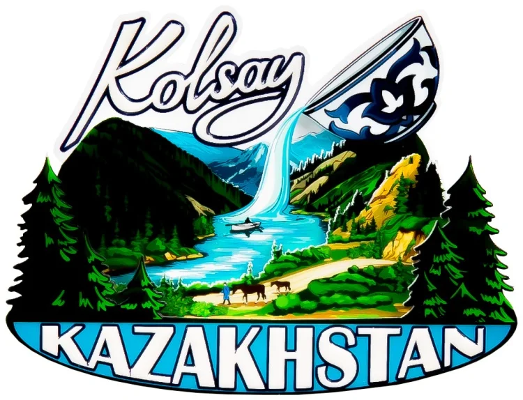 Магнит-сувенир Kazakhstan National Souvenirs Кольсай купить,NaN