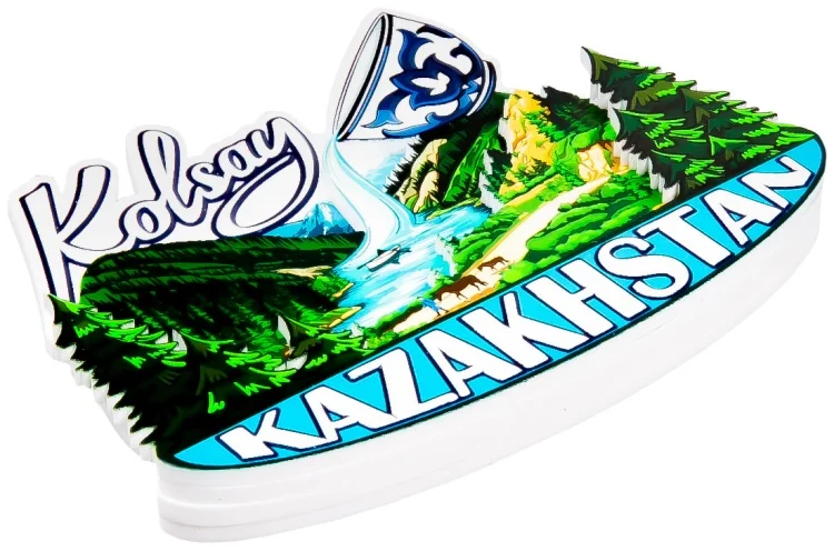 Магнит-сувенир Kazakhstan National Souvenirs Кольсай купить,NaN