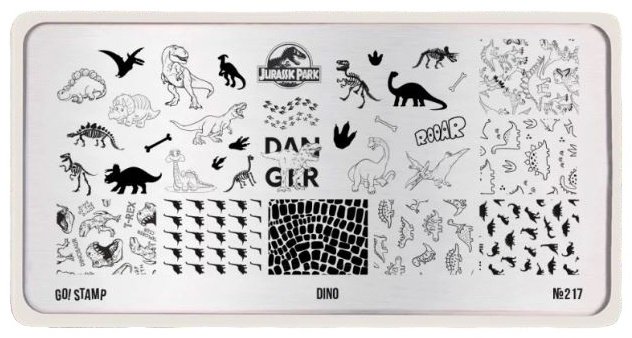 Go! Stamp пластины 217 Dino купить,NaN