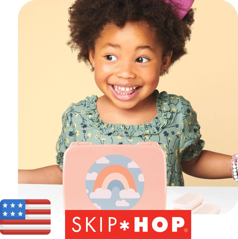 SKIP HOP ланч-бокс 9P142410 3 шт, пластик купить,NaN