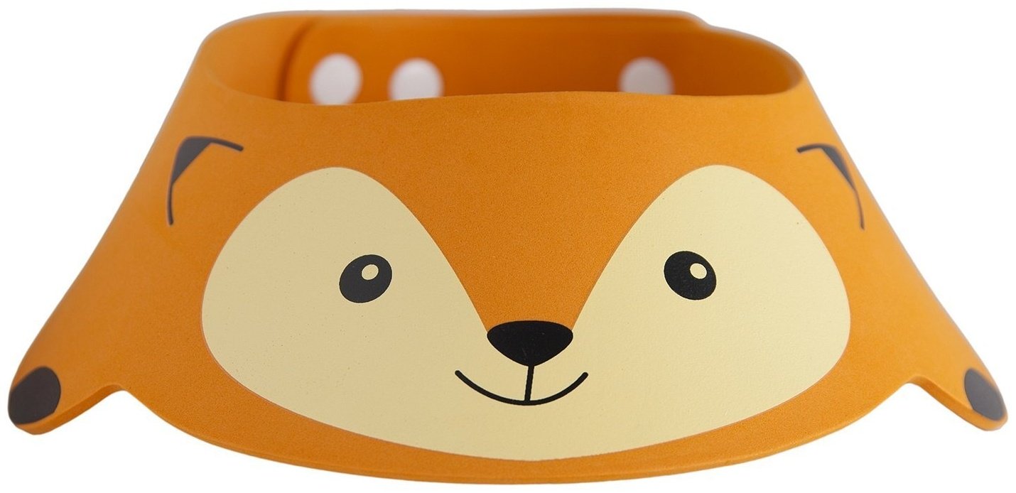 Козырек ROXY-KIDS для мытья головы Рыжий Лисёнок 6 месяцев оранжевый купить,NaN