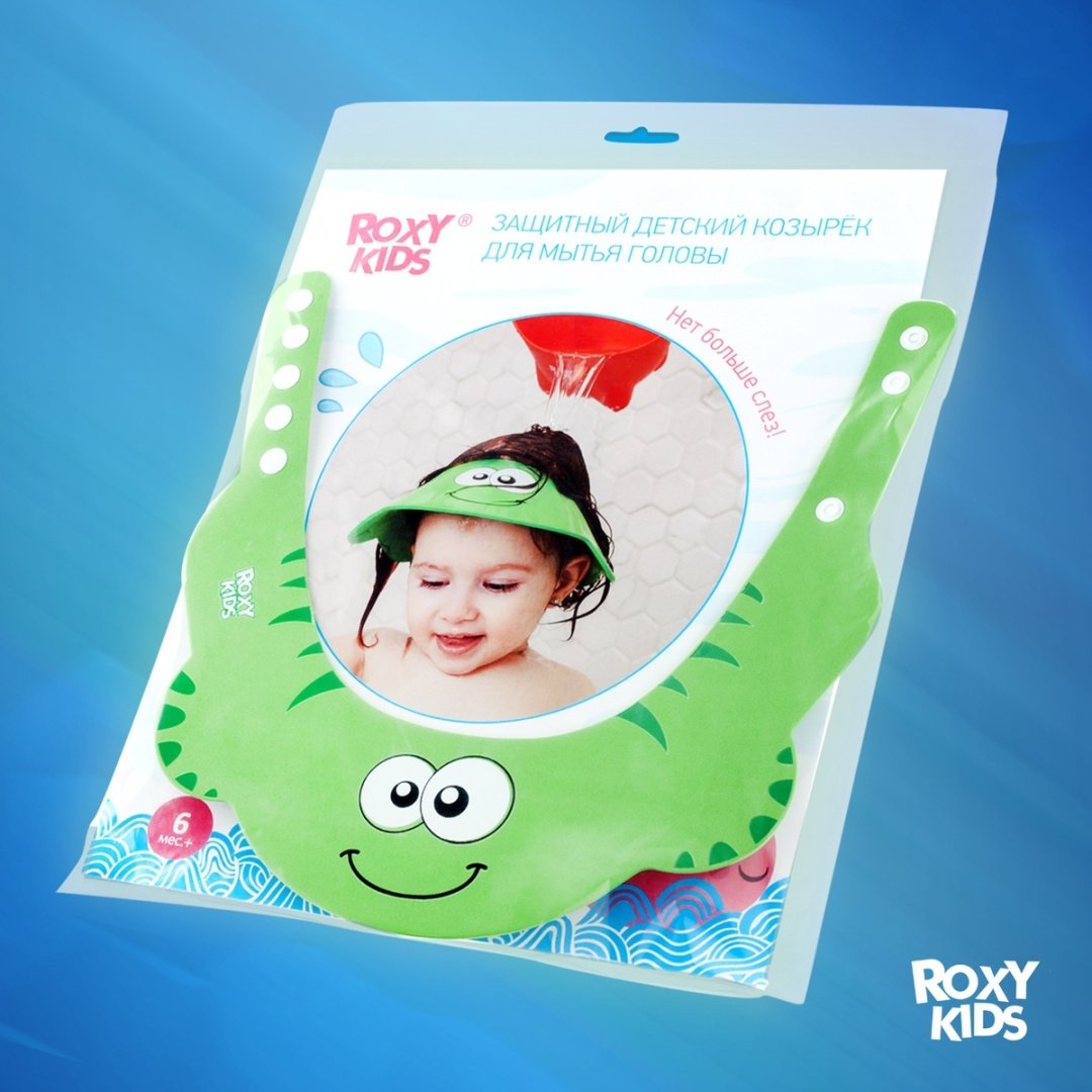 Козырек ROXY-KIDS RBS-492-G 6 месяцев зеленый купить,NaN