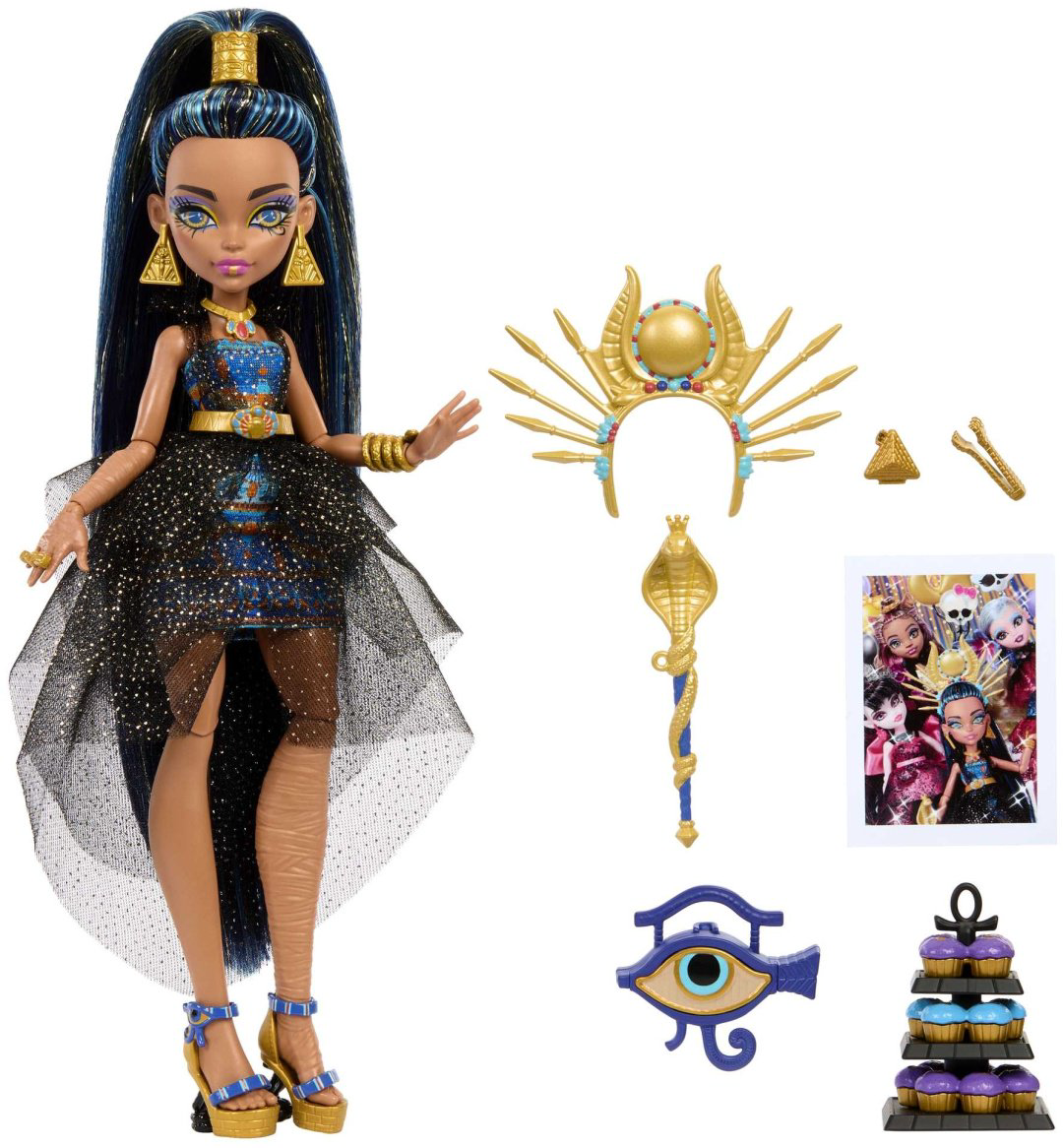 Кукла-модель Monster High Cleo Denile 27 см купить,NaN