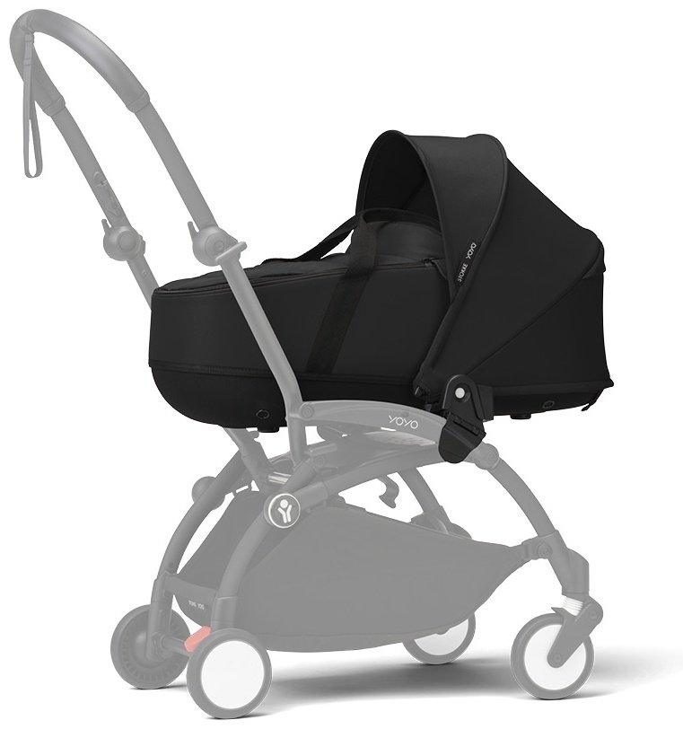Люлька-переноска Stokke YOYO 646303 макс. возраст 6 месяцев черный купить,NaN