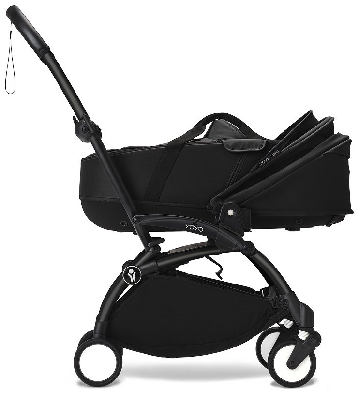 Люлька-переноска Stokke YOYO 646303 макс. возраст 6 месяцев черный купить,NaN