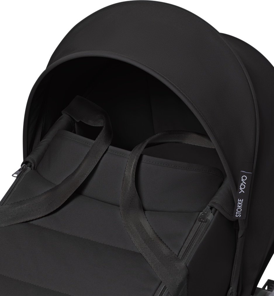 Люлька-переноска Stokke YOYO 646303 макс. возраст 6 месяцев черный купить,NaN