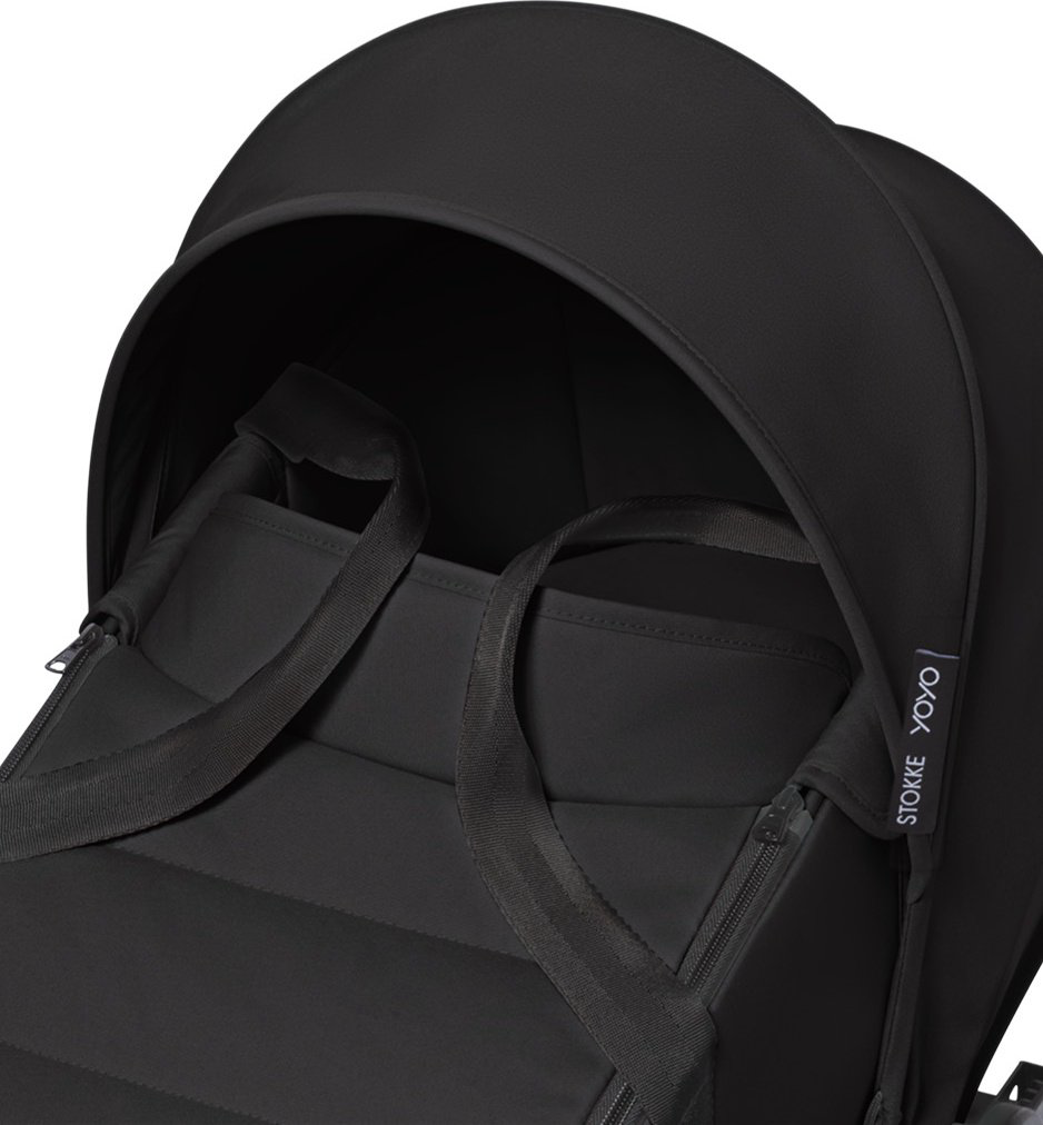 Люлька-переноска Stokke YOYO 646303 макс. возраст 6 месяцев черный купить,NaN