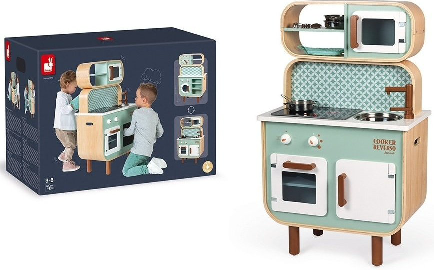Игровой набор Janod Кухня Reverso J06594, мультиколор купить,150000