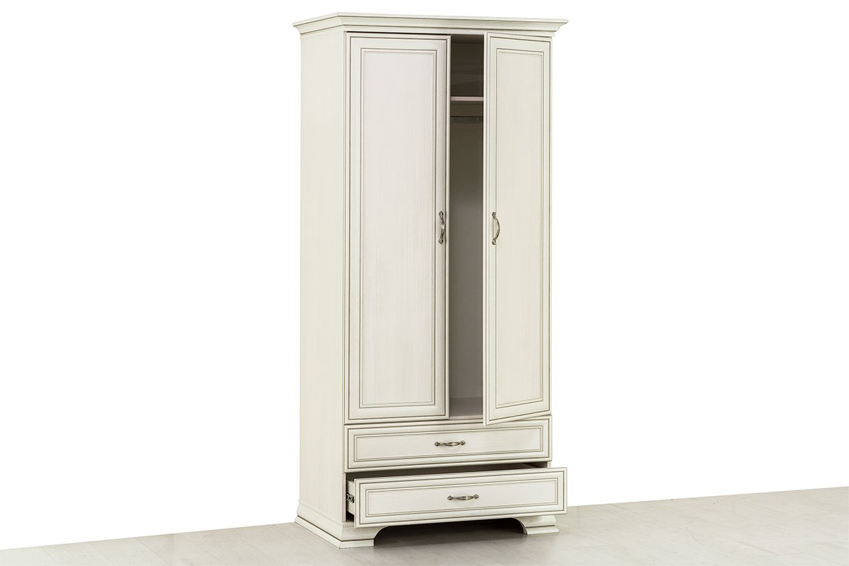 Шкаф Анрэкс Тиффани 2DG2S вудлайн кремовый - ForteMarket Шкаф Анрэкс Тиффани 2DG2S вудлайн кремовый купить,253900