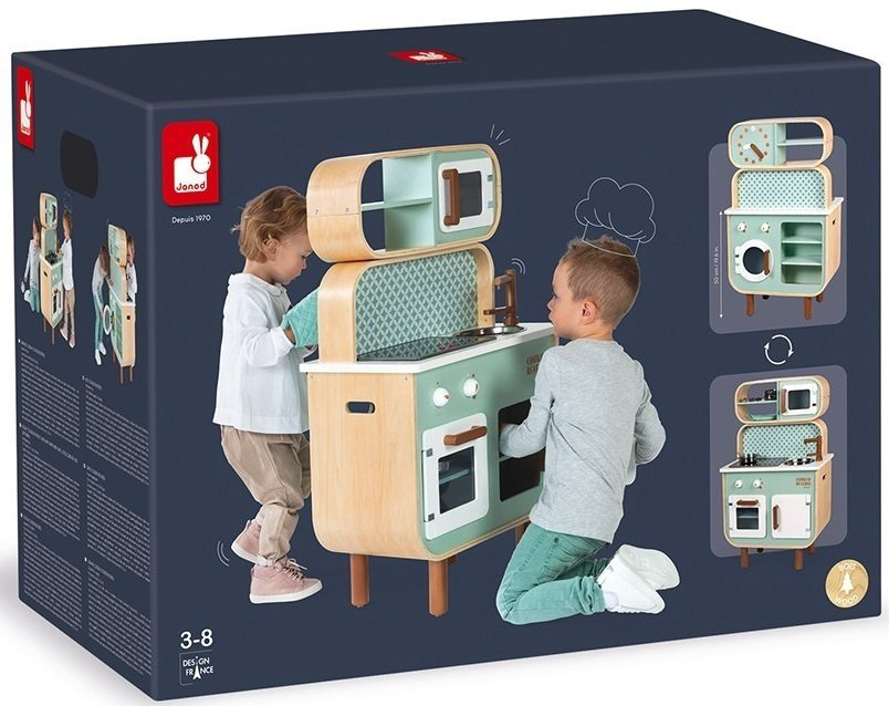 Игровой набор Janod Кухня Reverso J06594, мультиколор купить,150000