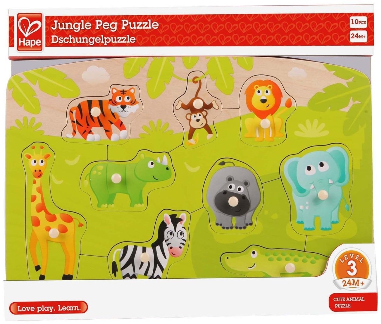 Пазл Hape 1405 Джунгли купить,NaN