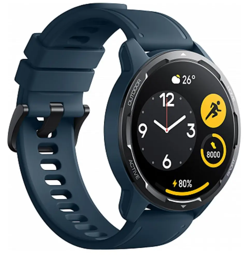 Смарт-часы Xiaomi Watch S1 Active Ocean Blue купить,0