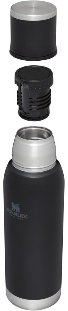 Классический термос Stanley 10-10819-0087 1 л черный купить,NaN