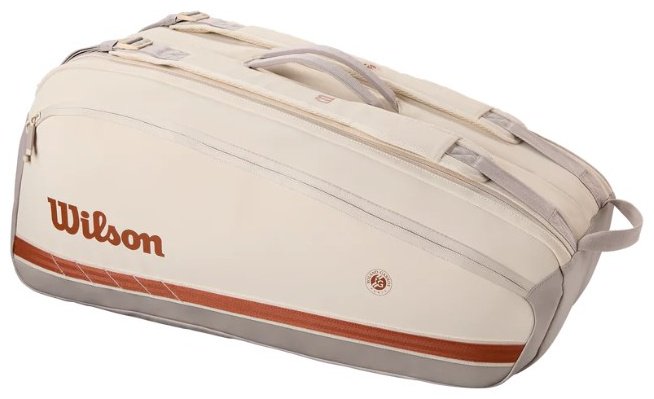 Сумка Wilson Super Tour RG 2025 (9 pack)/WR8042901001/one size, cream clay 70 л бежевый купить,89900