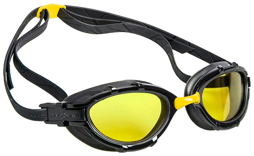 Очки Madwave Triathlon mirror, M0427 05 0 06W унисекс желтый