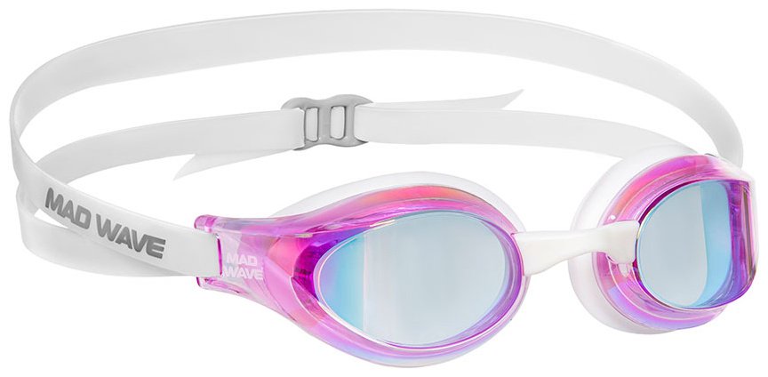 Очки Madwave Forward rainbow, M0454 08 0 02W унисекс белый, мультиколор