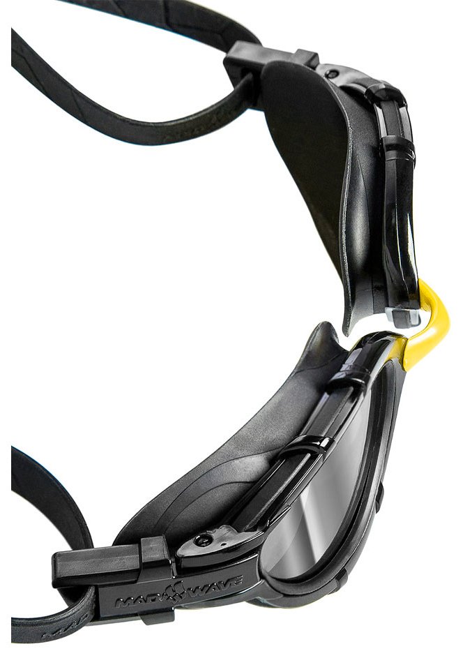 Очки Madwave Triathlon mirror, M0427 05 0 06W унисекс желтый