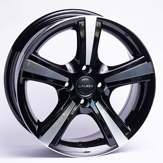Комплект дисков Kipardo 2501 4х100 R15х6,5 СВ60,1 ЕТ35 BKF купить,NaN