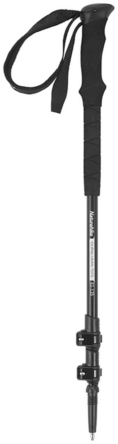 Треккинговая палка Naturehike NH17D017-D 61-135 см черный купить,NaN