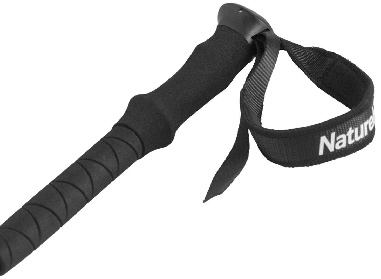 Треккинговая палка Naturehike NH17D017-D 61-135 см черный купить,NaN