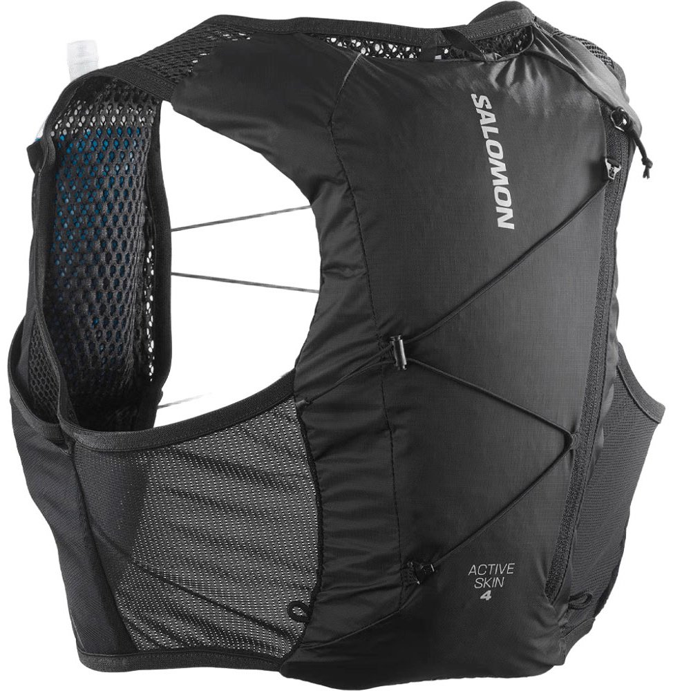 Рюкзак Salomon Active Skin 4 Set, LC2178200 для бега 4 черный, серый купить,NaN