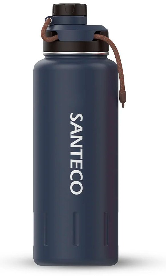 Термобутылка SANTECO HD-950-46 0.95 л темно-синий купить,NaN